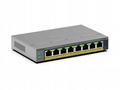 Netgear 8PT GIGABIT UNMANAGEABLE PLUS SWITCH W, PO