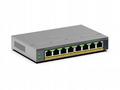 Netgear 8PT GIGABIT UNMANAGEABLE PLUS SWITCH W, PO