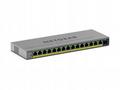 Netgear 16PT GIGABIT UNMANAGEABLE PLUS SWITCH W, P