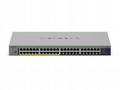 Netgear 48PT GIGABIT UNMANAGEABLE PLUS SWITCH W, P