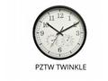 PLATINET NÁSTĚNNÉ KULATÉ HODINY TWINKLE, tichý mec