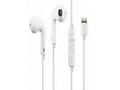 PLATINET FIESTA EARPHONES WITH MIC LIGHTNING WHITE