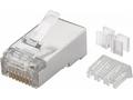 PremiumCord Konektor RJ 45 stíněný, CAT6A, AWG 24-