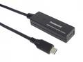 PREMIUMCORD USB-C repeater a prodlužovací kabel Ma