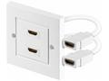 PREMIUMCORD Zásuvka HDMI zásuvka v panelu 2x HDMI 