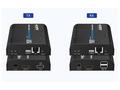 PremiumCord 4K@60Hz HDMI KVM extender s USB 2.0 na