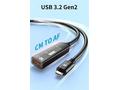 PremiumCord USB-A repeater + kabel USB-C, 7m