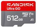 SanDisk MicroSDXC karta 512GB ULTRA GO(190MB, s, U