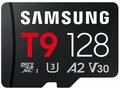 SAMSUNG T9 microSDXC 128GB, CL10 UHS-I U3, A2, V30