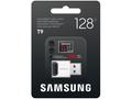 SAMSUNG T9 microSDXC 128GB + USB Adaptér, CL10 UHS
