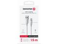 SWISSTEN DATOVÝ KABEL TEXTILE II USB, LIGHTNING 1,