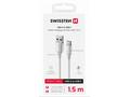 SWISSTEN DATOVÝ KABEL TEXTILE II USB, USB-C 1,5 M 