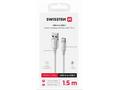 SWISSTEN DATOVÝ KABEL TEXTILE II USB, USB-C 1,5 M 