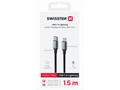 SWISSTEN DATOVÝ KABEL TEXTILE II USB-C, LIGHTNING 