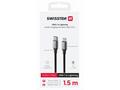 SWISSTEN DATOVÝ KABEL TEXTILE II USB-C, LIGHTNING 