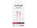 SWISSTEN DATOVÝ KABEL TEXTILE II USB-C, LIGHTNING 
