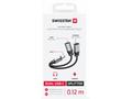 SWISSTEN NABÍJECÍ AUDIO ADAPTÉR TEXTILE USB-C (sam