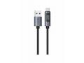 SWISSTEN LCD KABEL USB-A, USB-C 1 M ČERNÝ