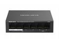 Mercusys MS106P 6portový stolní switch 10, 100 Mb,