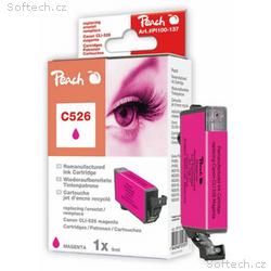PEACH kompatibilní cartridge Canon CLI-526, Magent