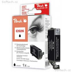 PEACH kompatibilní cartridge Canon CLI-526B, Black