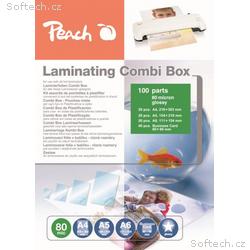 PEACH laminovací Combi Box 100, lam. fólie 20ks A4