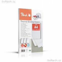 PEACH vazací Thermal Binding Covers, A4, 1.5mm, bí