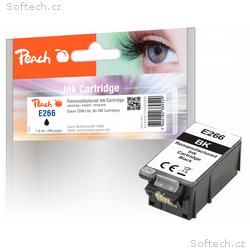 PEACH kompatibilní cartridge Epson 266 black, 7.6m