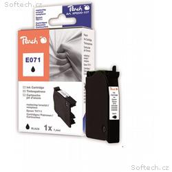 PEACH kompatibilní cartridge Epson T0711, black, 8