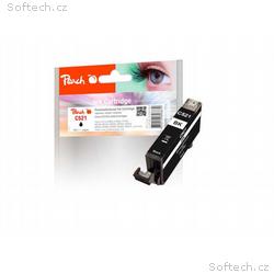 PEACH kompatibilní cartridge Canon CLI-521BK, Blac