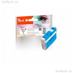 PEACH kompatibilní cartridge Epson T0712, cyan, 7,