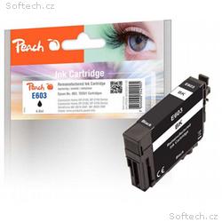 PEACH kompatibilní cartridge Epson No 603, black, 