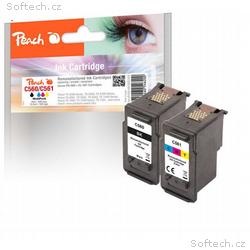PEACH kompatibilní cartridge HP PG-560BK, CL-561C,