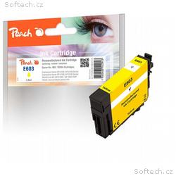 PEACH kompatibilní cartridge Epson No 603, yellow,