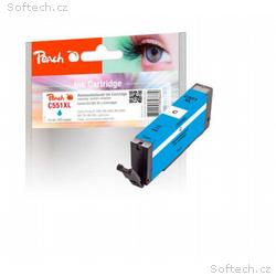 PEACH kompatibilní cartridge Canon CLI-551XL, cyan