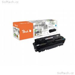 PEACH kompatibilní toner HP CF411A, No 410A, azuro