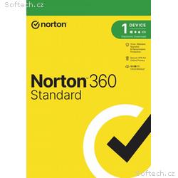 NORTON 360 STANDARD 10GB + VPN 1 uživatel pro 1 za