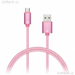 CONNECT IT Wirez Premium Metallic micro USB - USB,