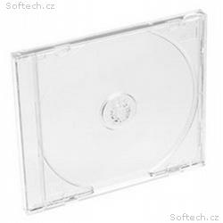 COVER IT Krabička na 1 CD 10mm jewel box + tray či