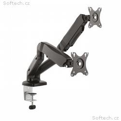 CONNECT IT TwinArm stolní držák na 2 monitory, zár