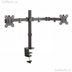 CONNECT IT TwinArm stolní držák na 2 monitory, tyč