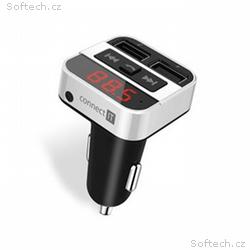 CONNECT IT InCarz Bluetooth transmitter, USB nabíj