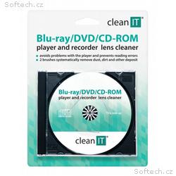 CLEAN IT čistící CD pro Blu-ray, DVD, CD-ROM přehr