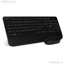 CONNECT IT Combo bezdrátová černá klávesnice + myš