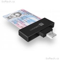 CONNECT IT USB čtečka eObčanek a čipových karet, Č