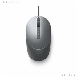 Dell laserová drátová myš MS3220 titanově šedá