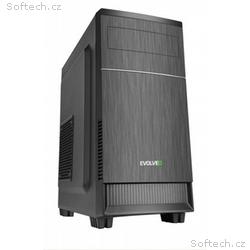 EVOLVEO M1, case mATX, 2x USB2.0, 1x USB3.0, 2x 12