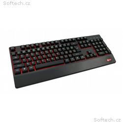 C-TECH klávesnice KB-104BK, USB, 3 barvy podsvícen