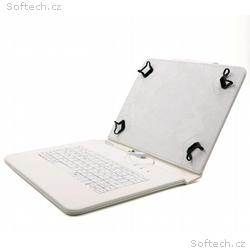 C-TECH pouzdro univer.s klav. 9.7-10.1" bílé