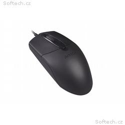 A4tech OP-720 Black, myš, 3 tlačítka, USB, 1200DPI